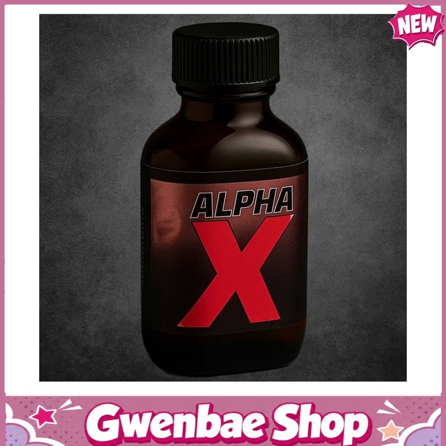 Chai Hít Tăng Khoái Cảm Kích Thích Bao Phê Alpha X Black 30 ml - Gwenshop Chính Hãng