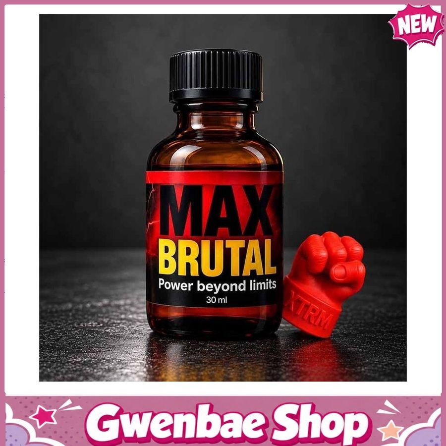 Chai Hít Tăng Khoái Cảm Kích Thích Bao Phê MAX BRUTAL 30 ml - Gwenshop Chính Hãng