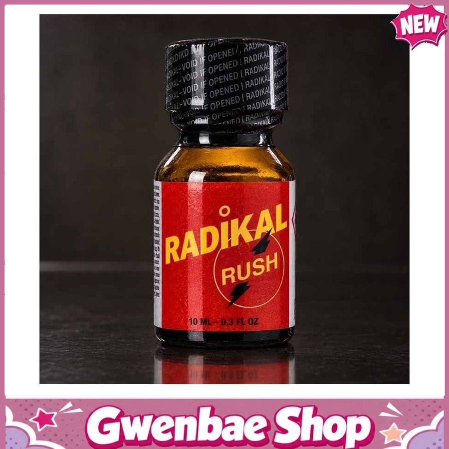 Chai Hít Tăng Khoái Cảm Kích Thích Bao Phê Radikal Rush Flash Propyl 10 ml - Gwenshop Chính Hãng