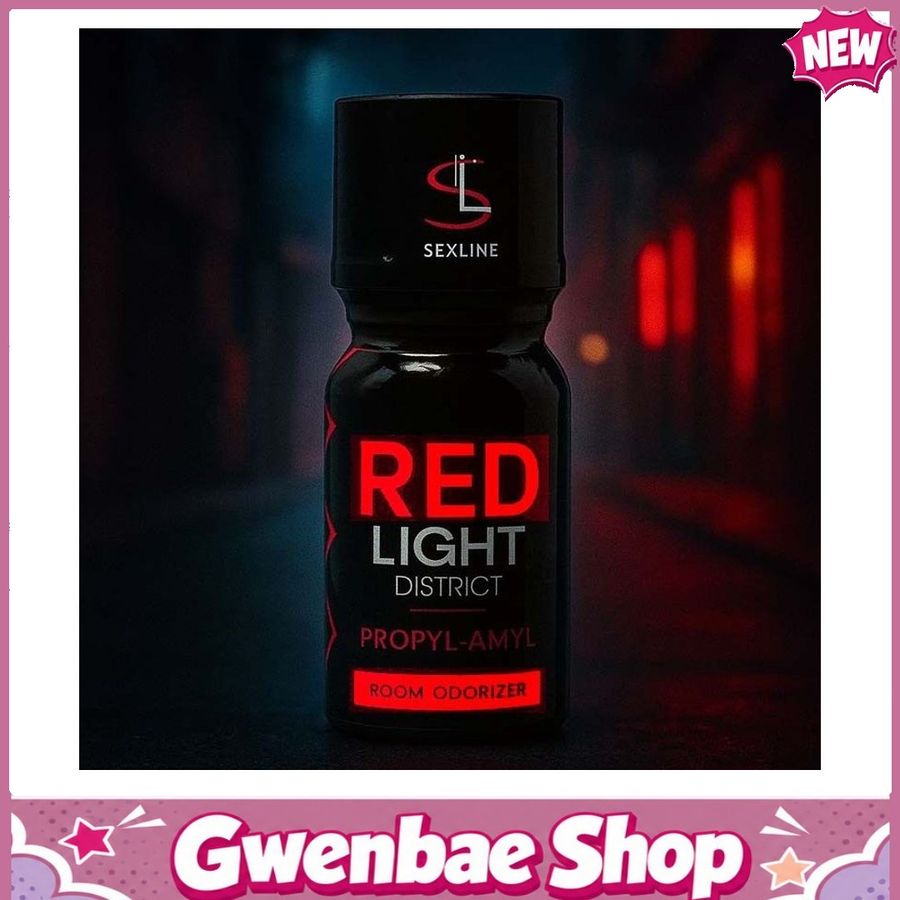 Chai Hít Tăng Khoái Cảm Kích Thích Bao Phê Red Light District 15 ml - Gwenshop Chính Hãng
