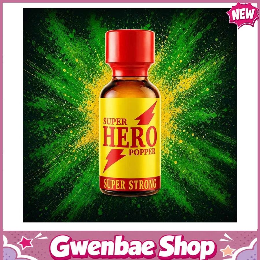 Chai Hít Tăng Khoái Cảm Kích Thích Bao Phê Super Hero 10 ml - Gwenshop Chính Hãng