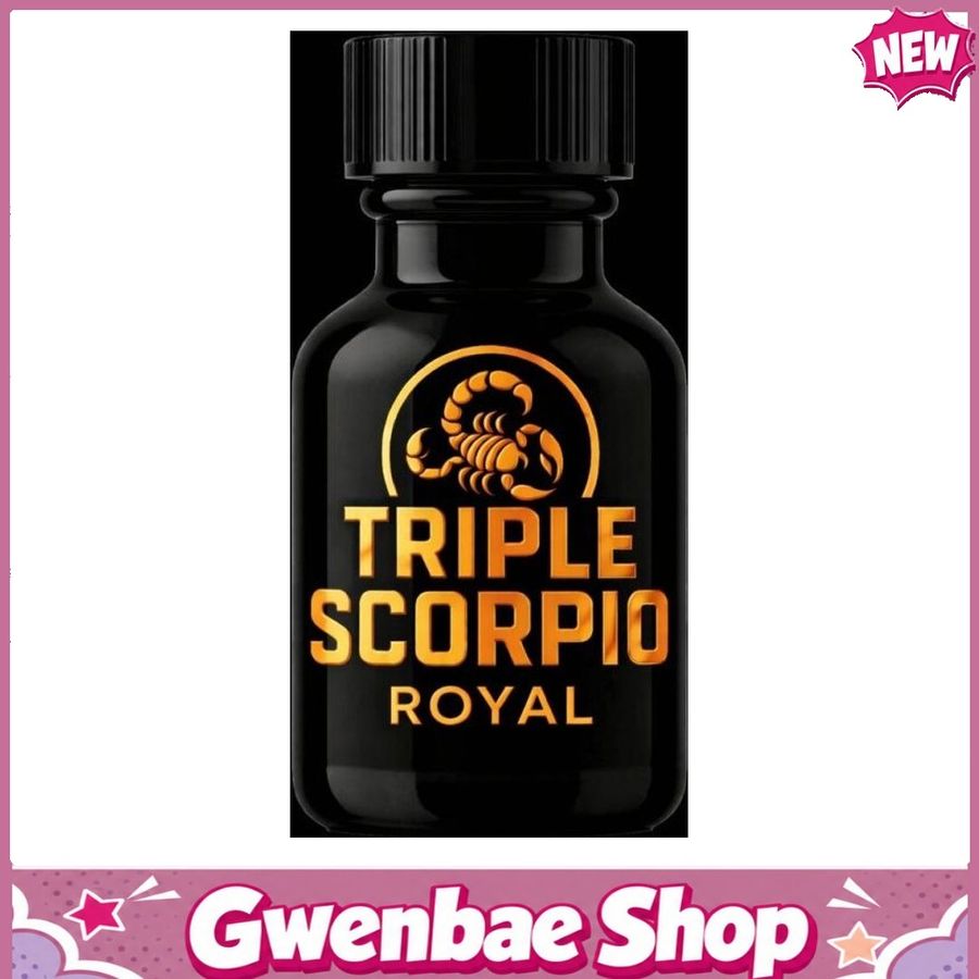 Chai Hít Tăng Khoái Cảm Kích Thích Bao Phê TRIPLE SCORPIO ROYAL 10 ml - Gwenshop Chính Hãng