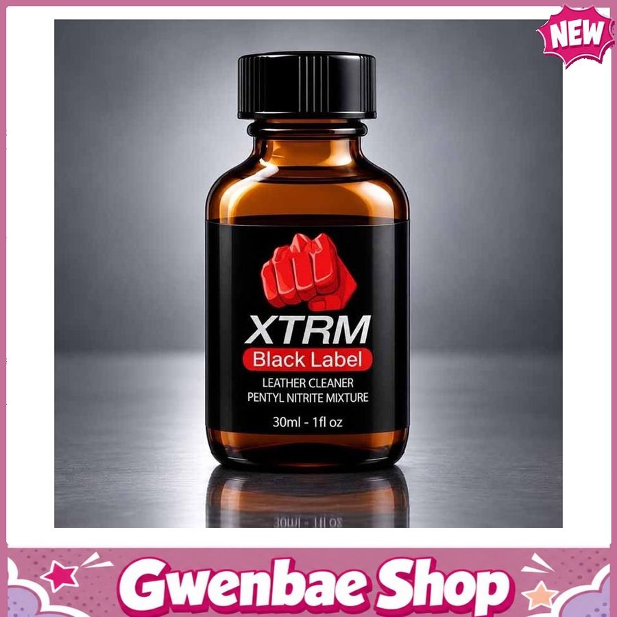 Chai Hít Tăng Khoái Cảm Kích Thích Bao Phê XTRM BLACK LABEL FIST 30ml - Gwenshop Chính Hãng