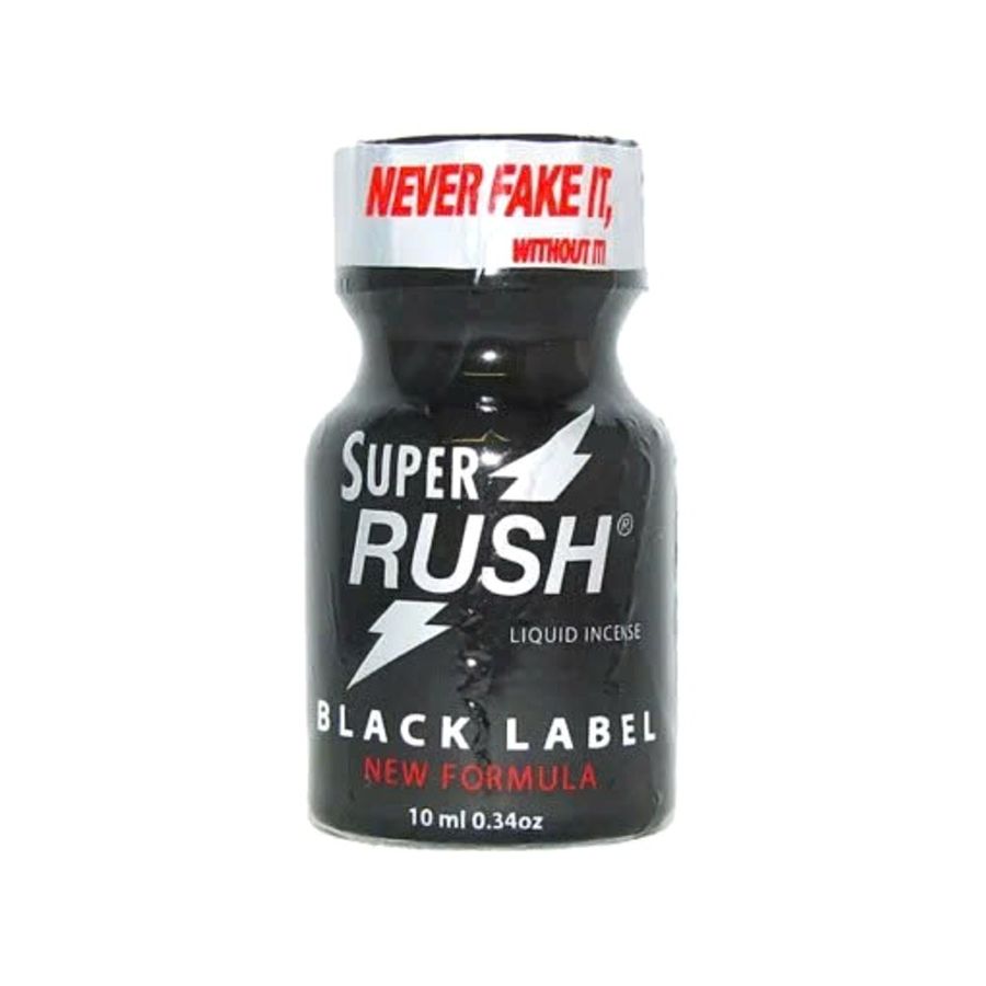 Dòng Cao Cấp Chính Hãng - Chai hít tăng khoái cảm Dung Dịch Hít Thư Giãn Super Rush Black Label - 10ml black - hương dịu