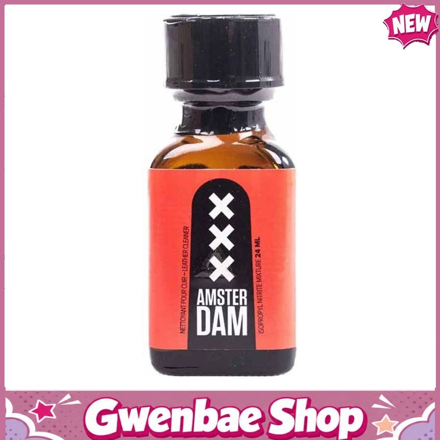Chai Hít Tăng Khoái Cảm Kích Thích Bao Phê A'Dam Leather Cleaner Poppers - 24ml - Gwenshop Chính Hãng