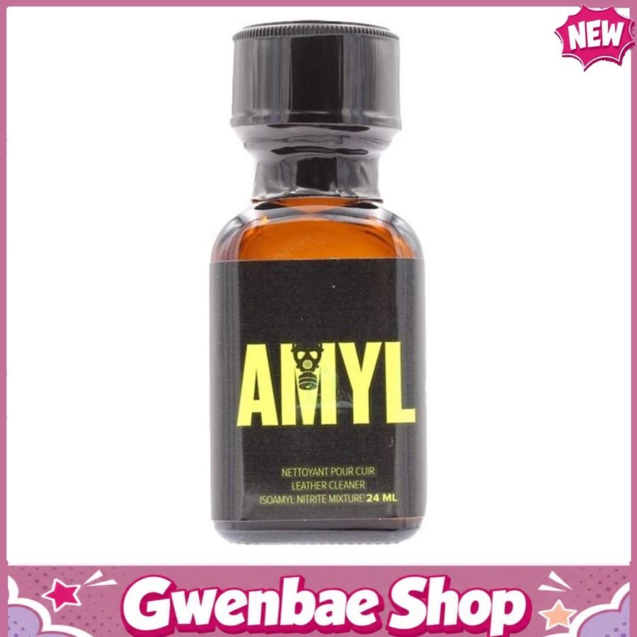 Chai Hít Tăng Khoái Cảm Kích Thích Bao Phê Amyl Leather Cleaner Poppers - 24ml - Gwenshop Chính Hãng