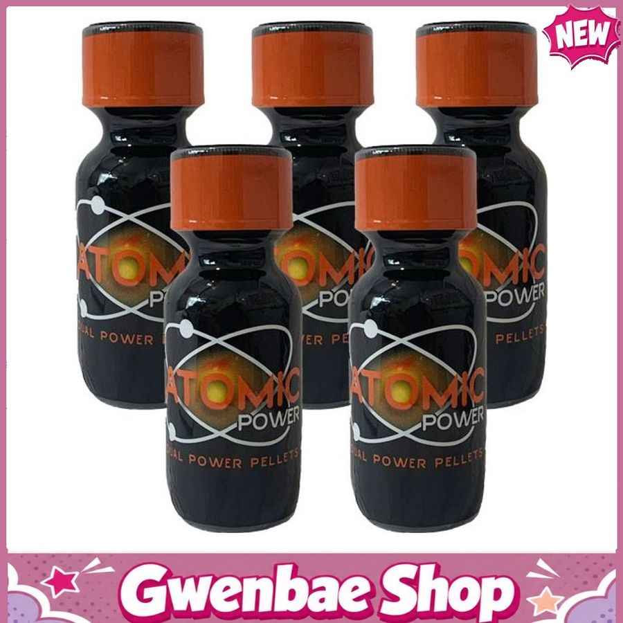 Chai Hít Tăng Khoái Cảm Kích Thích Bao Phê Atomic Power Room Aroma - 25ml - Super Strength - 5 Pack - Gwenshop Chính Hãng