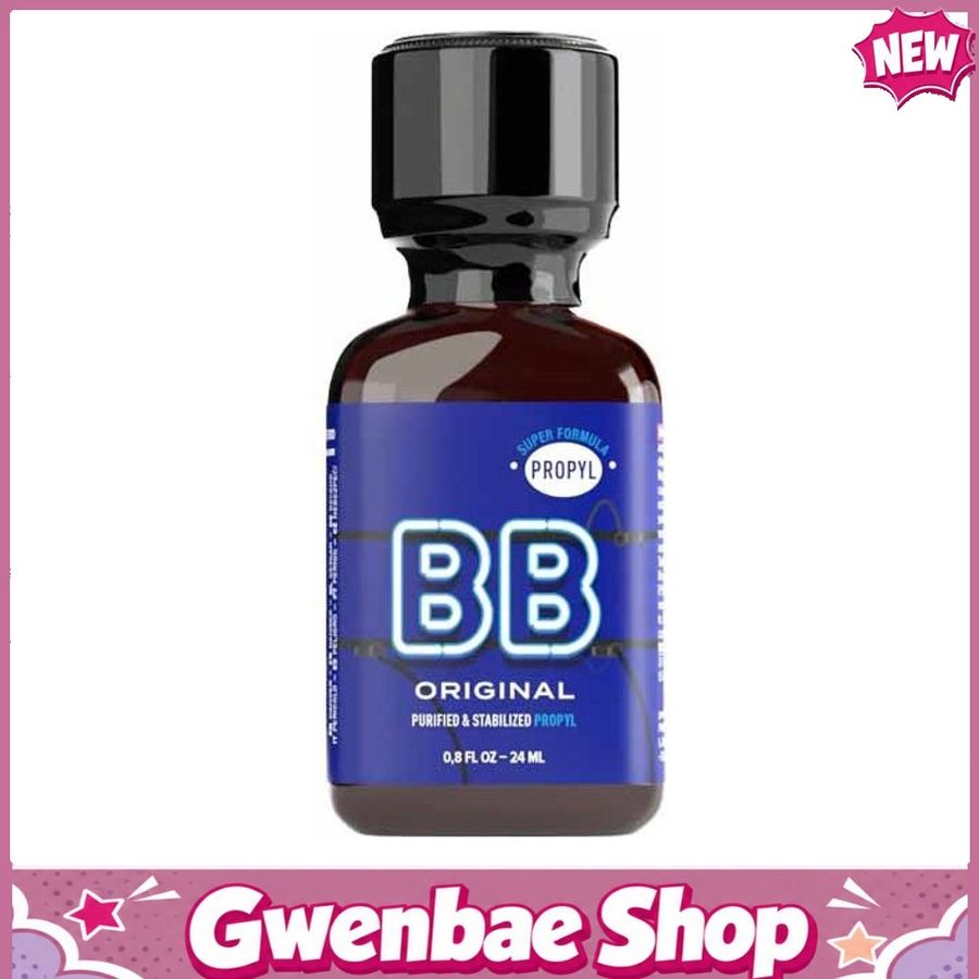 Chai Hít Tăng Khoái Cảm Kích Thích Bao Phê BB Leather Cleaner Poppers - 24ml - Gwenshop Chính Hãng