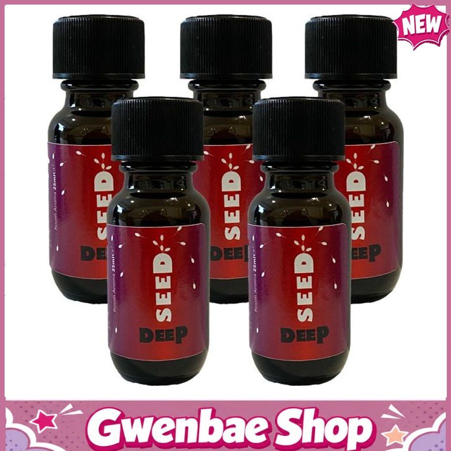 Chai Hít Tăng Khoái Cảm Kích Thích Bao Phê Deep Seed Strong Aroma - 25ml - 5 Pack - Gwenshop Chính Hãng