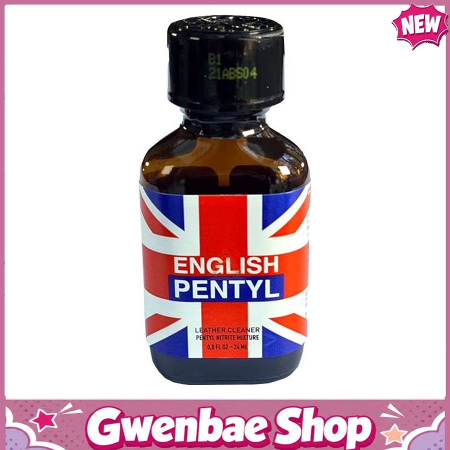 Chai Hít Tăng Khoái Cảm Kích Thích Bao Phê English Pentyl Popppers - 24ml - Gwenshop Chính Hãng