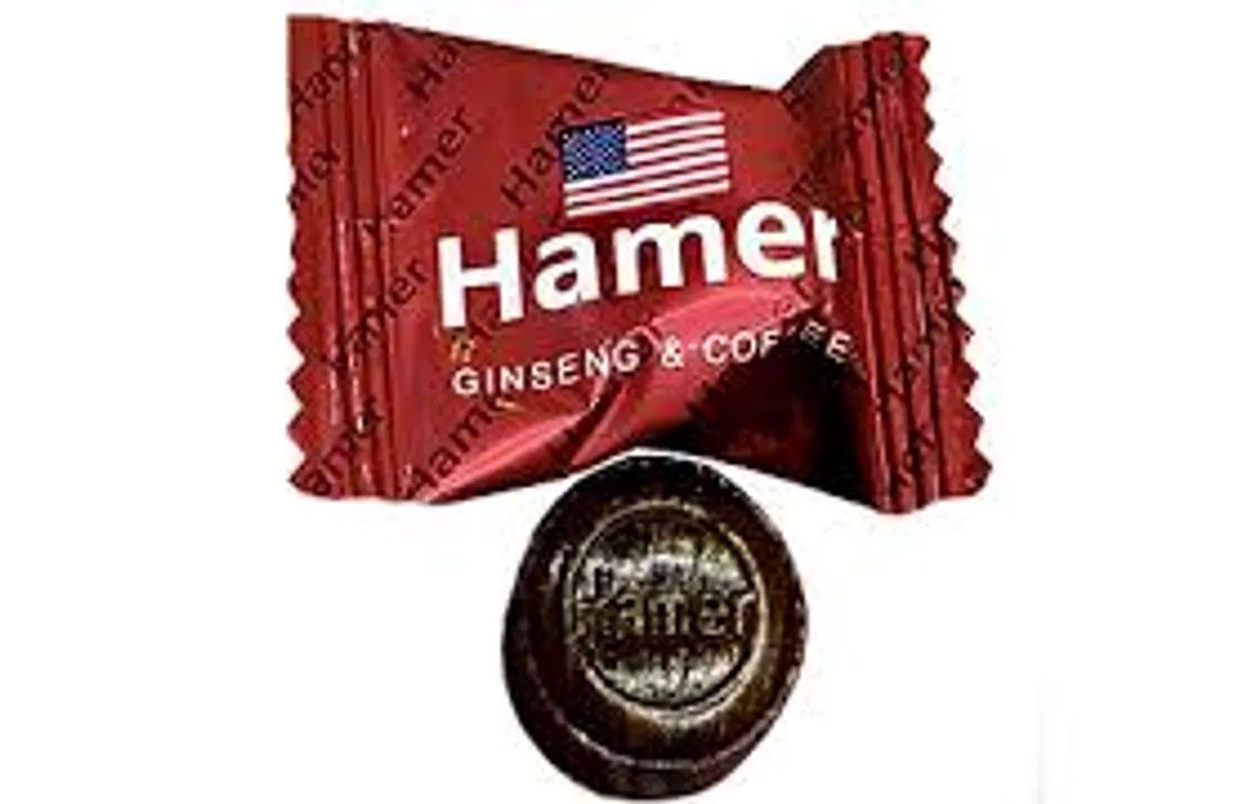 [ Che tên ] Kẹo ngậm hỗ trợ sinh lí phái mạnh Kẹo Sâm Hamer Mỹ, 1 viên