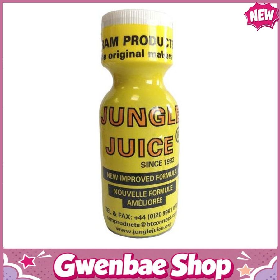 Chai Hít Cực Mạnh Lên Đỉnh Nhanh Jungle Juice Pentyl Platinum Leather Cleaner Poppers - 25ml - Gwenshop Chính Hãng