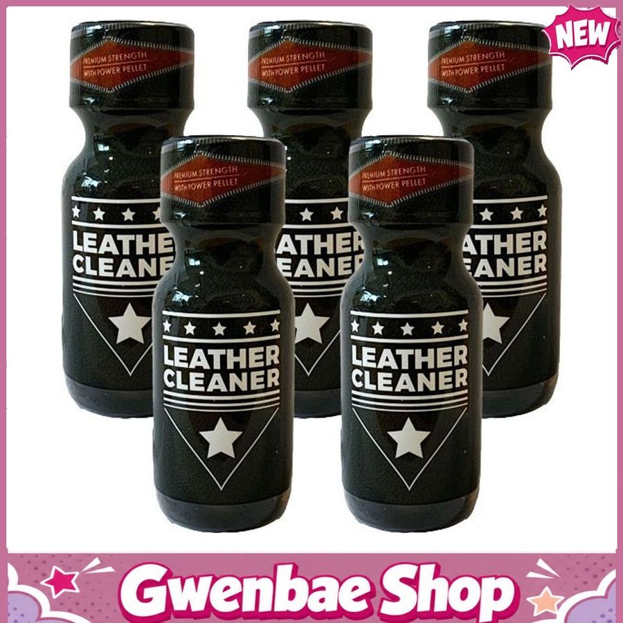 Chai Hít Tăng Khoái Cảm Kích Thích Bao Phê Leather Cleaner - Premium Strength Aroma - 25ml - 5 Pack - Gwenshop Chính Hãng