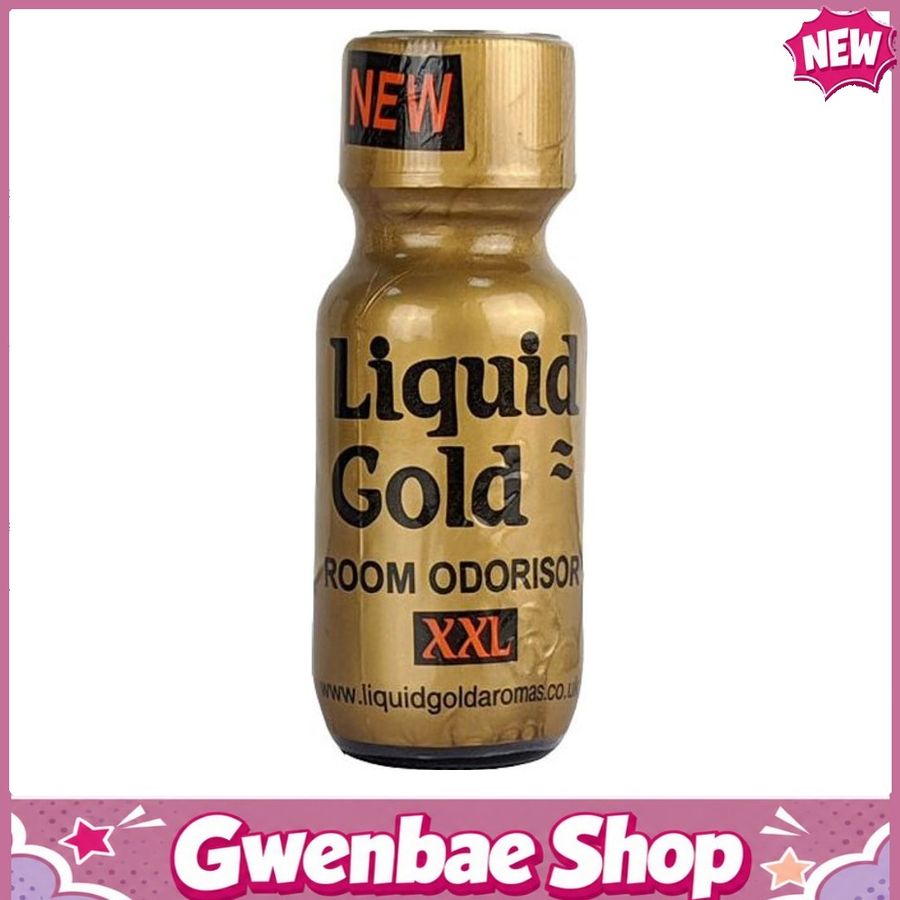 Chai Hít Tăng Khoái Cảm Kích Thích Bao Phê Liquid Gold XXL Aroma - 25ml - Gwenshop Chính Hãng