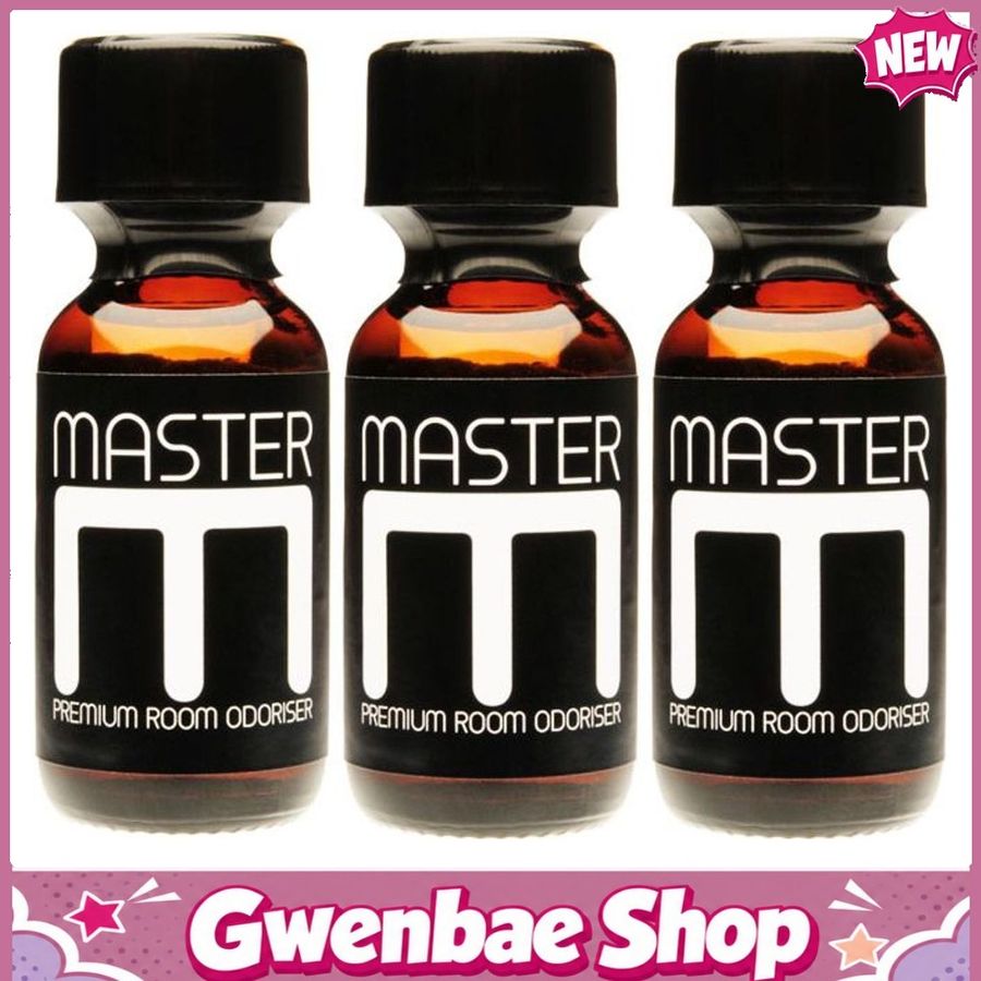 Chai Hít Tăng Khoái Cảm Kích Thích Bao Phê Master Premium Aroma - 25ml- 3 Pack - Gwenshop Chính Hãng
