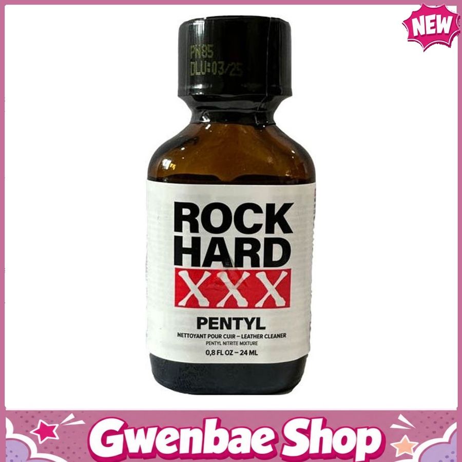 Chai Hít Tăng Khoái Cảm Kích Thích Bao Phê Rock Hard XXX Pentyl Poppers - 24ml - Gwenshop Chính Hãng