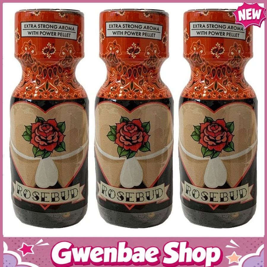 Chai Hít Tăng Khoái Cảm Kích Thích Bao Phê Rosebud Room Aroma - 25ml - Extra Strong - 3 Pack - Gwenshop Chính Hãng