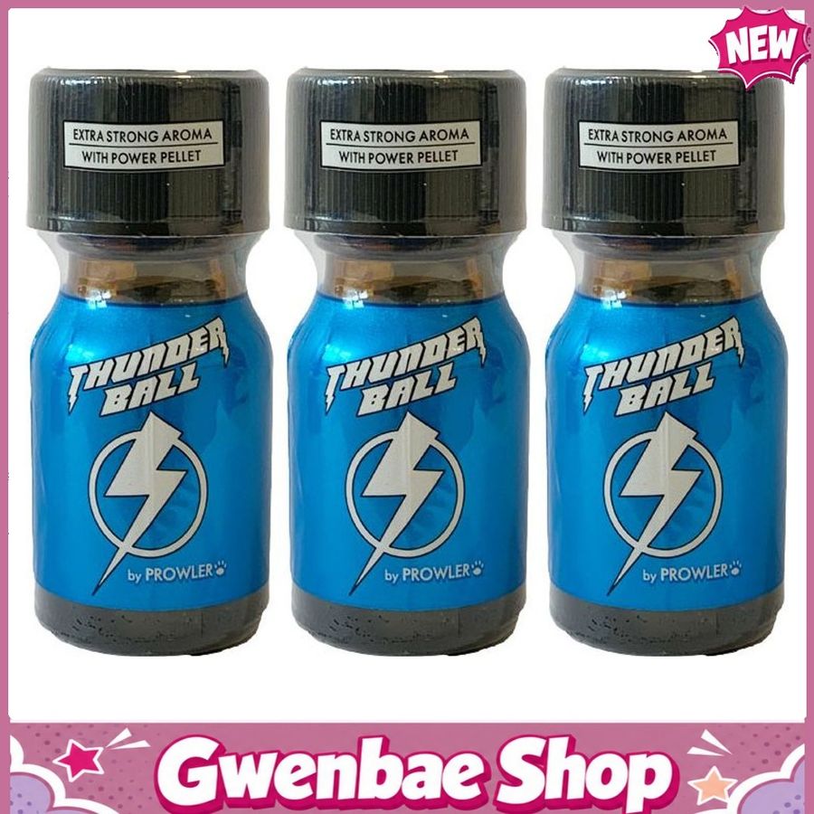 Chai Hít Tăng Khoái Cảm Kích Thích Bao Phê Thunderball - Extra Strong Aroma - 10ml - 3 Pack - Gwenshop Chính Hãng