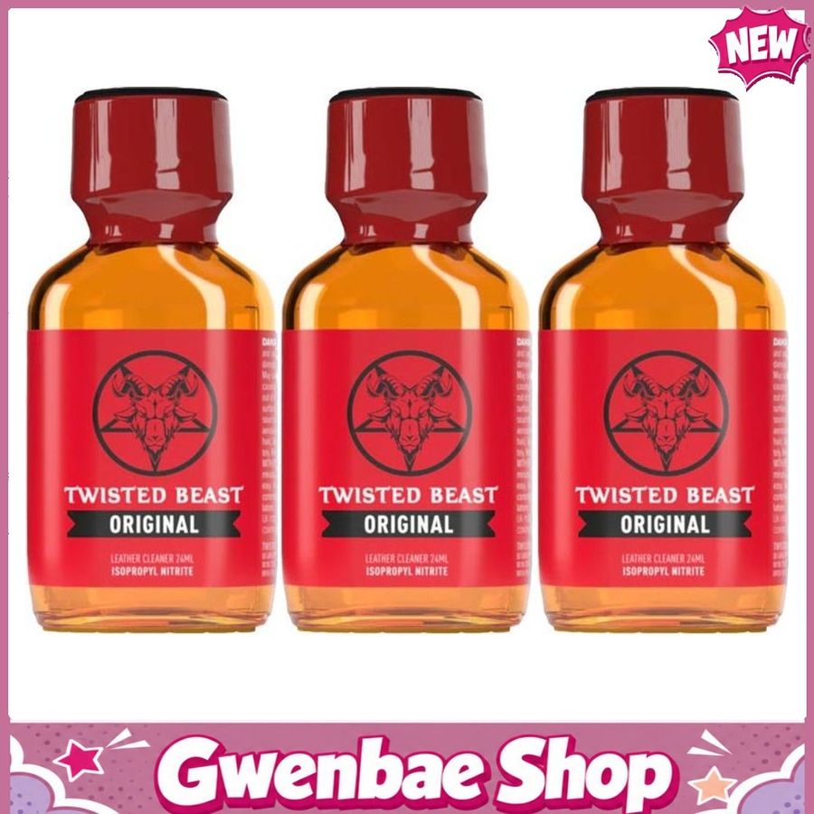 Dung Dịch Hít Tăng Hưng Phấn Khi Yêu Twisted Beast Fist Fuck Extreme Aromas - 10ml - 3 Pack - Gwenshop Chính Hãng