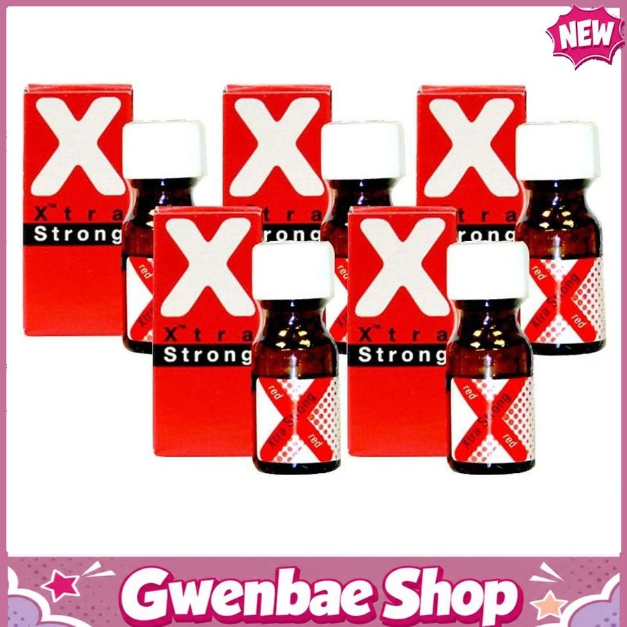 Chai Hít Tăng Khoái Cảm Kích Thích Bao Phê Xtra Strong Aroma - 15ml Super Strength - 5 Pack - Gwenshop Chính Hãng