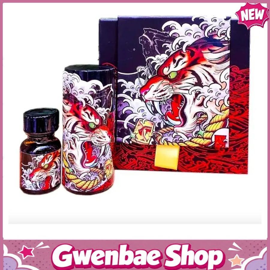 Chai Hít Tăng Khoái Cảm Kích Thích Bao Phê Combo popper con hổ Tiger đỏ 50ml ưu đãi - Gwenshop Chính Hãng