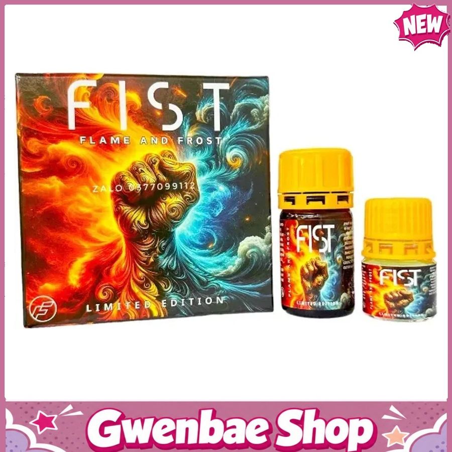 Chai Hít Tăng Khoái Cảm Kích Thích Bao Phê Combo popper Fist 60ml tặng 40ml 20ml - Gwenshop Chính Hãng