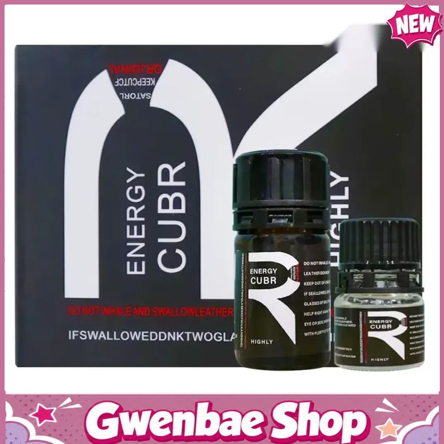 Chai Hít Tăng Khoái Cảm Kích Thích Bao Phê Combo Popper P.R.C Renergy Cubr 60ml chai lớn nhỏ - Gwenshop Chính Hãng