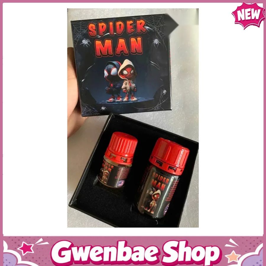 Chai Hít Cực Mạnh Lên Đỉnh Nhanh Combo Popper Spider Man 60ml - Kích thích mạnh mẽ, khoái cảm cực đỉnh - Gwenshop Chính Hãng