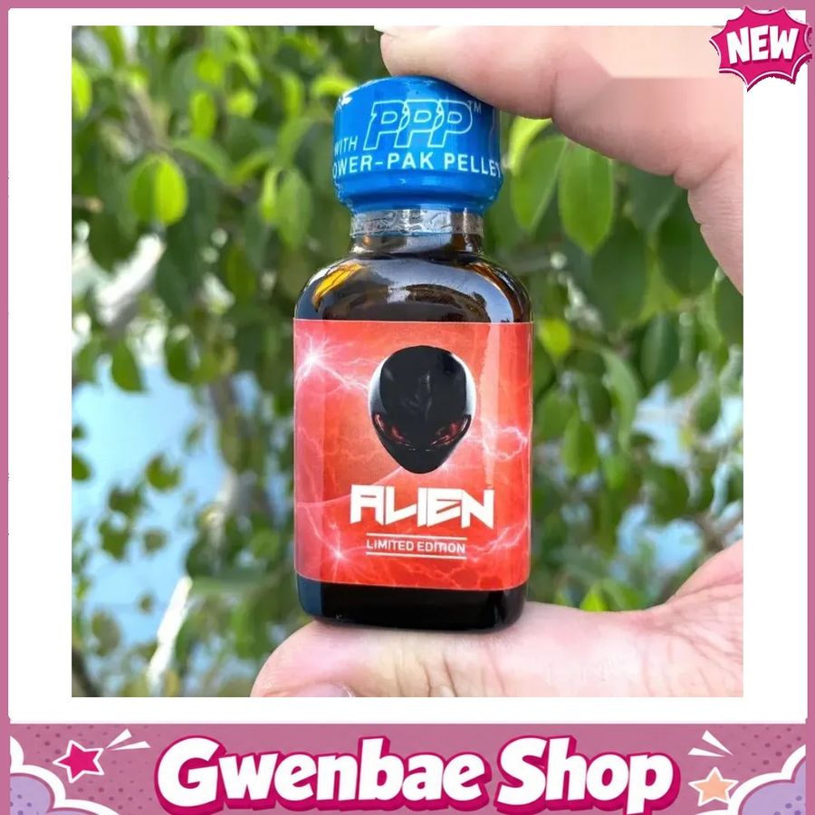 Chai Hít Tăng Khoái Cảm Kích Thích Bao Phê Popper Alien Đỏ limited edition 30ml cao cấp hàng tốt cho top bot - Gwenshop Chính Hãng