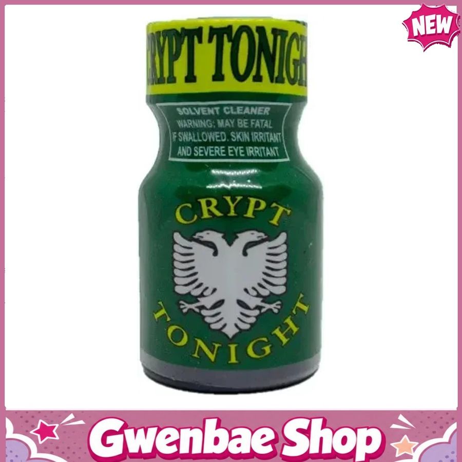 Chai Hít Tăng Khoái Cảm Kích Thích Bao Phê Popper Crypt Tonight 10ml mạnh cực nhanh tăng khoái cảm đỉnh - Gwenshop Chính Hãng