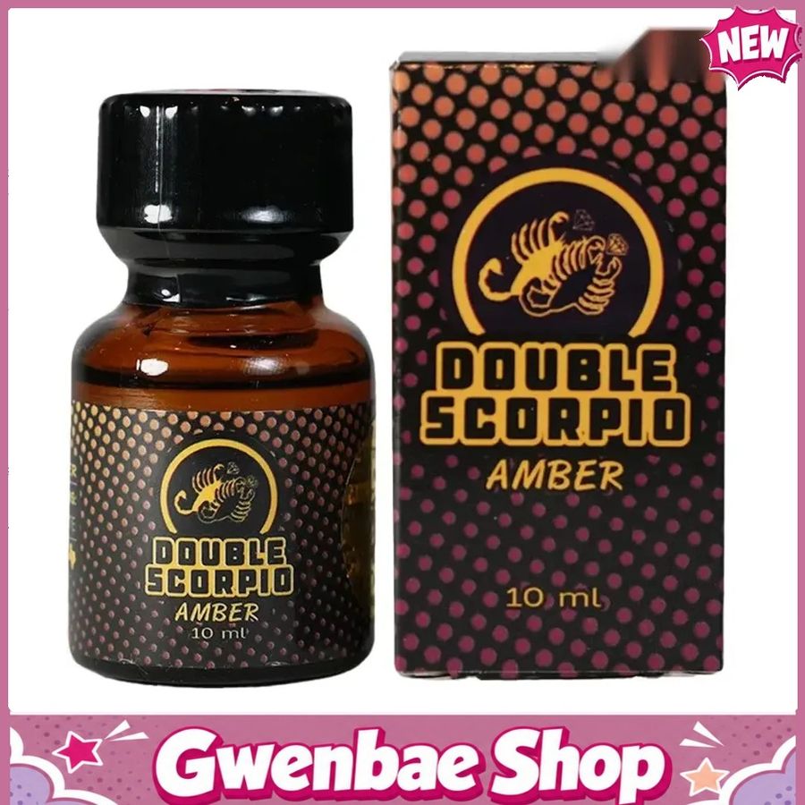 Chai Hít Tăng Khoái Cảm Kích Thích Bao Phê Popper Double Scorpio Amber 10ml hàng - Gwenshop Chính Hãng