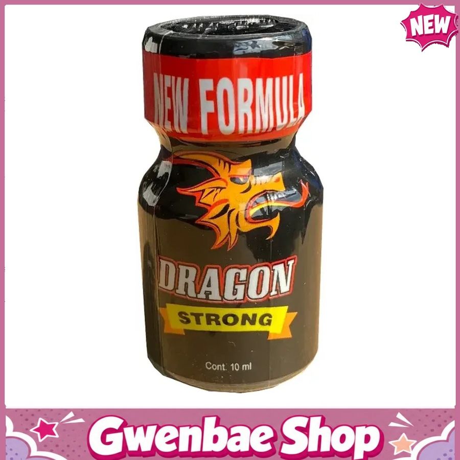 Chai Hít Tăng Khoái Cảm Kích Thích Bao Phê Popper Dragon Strong Mỹ 10ml công thức mới siêu mạnh Top Bot - Gwenshop Chính Hãng