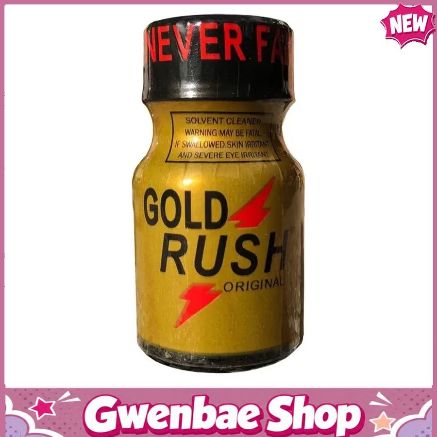 Chai Hít Tăng Khoái Cảm Kích Thích Bao Phê Popper Gold Rush Red 10ml Mỹ Kích Thích Mạnh Mẽ - Gwenshop Chính Hãng