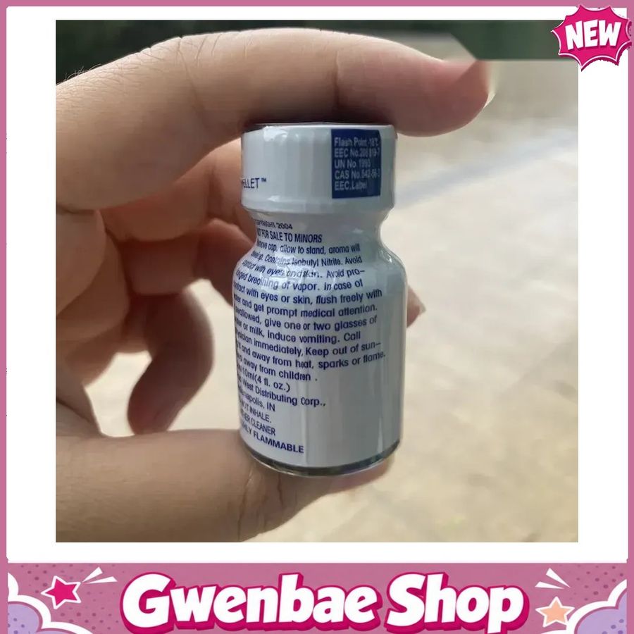 Chai Hít Cực Mạnh Lên Đỉnh Nhanh Popper Hardware 10ml Mỹ USA PWD - Gwenshop Chính Hãng