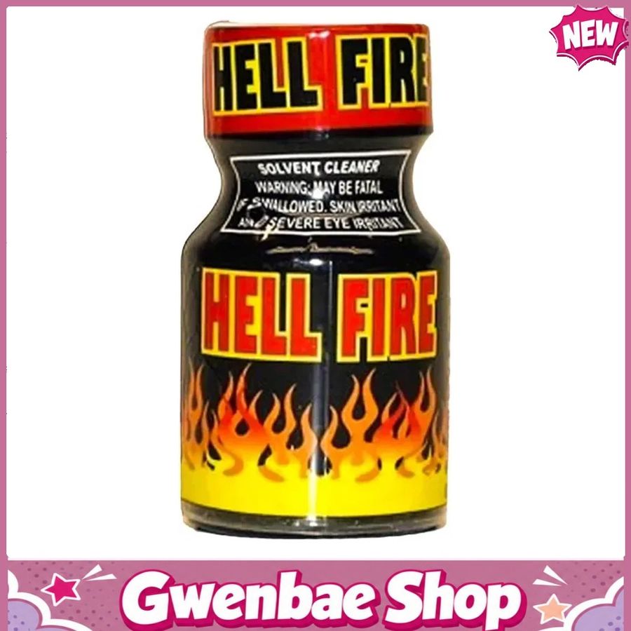Chai Hít Tăng Khoái Cảm Kích Thích Bao Phê Popper Hell Fire 10ml USA PWD - Gwenshop Chính Hãng