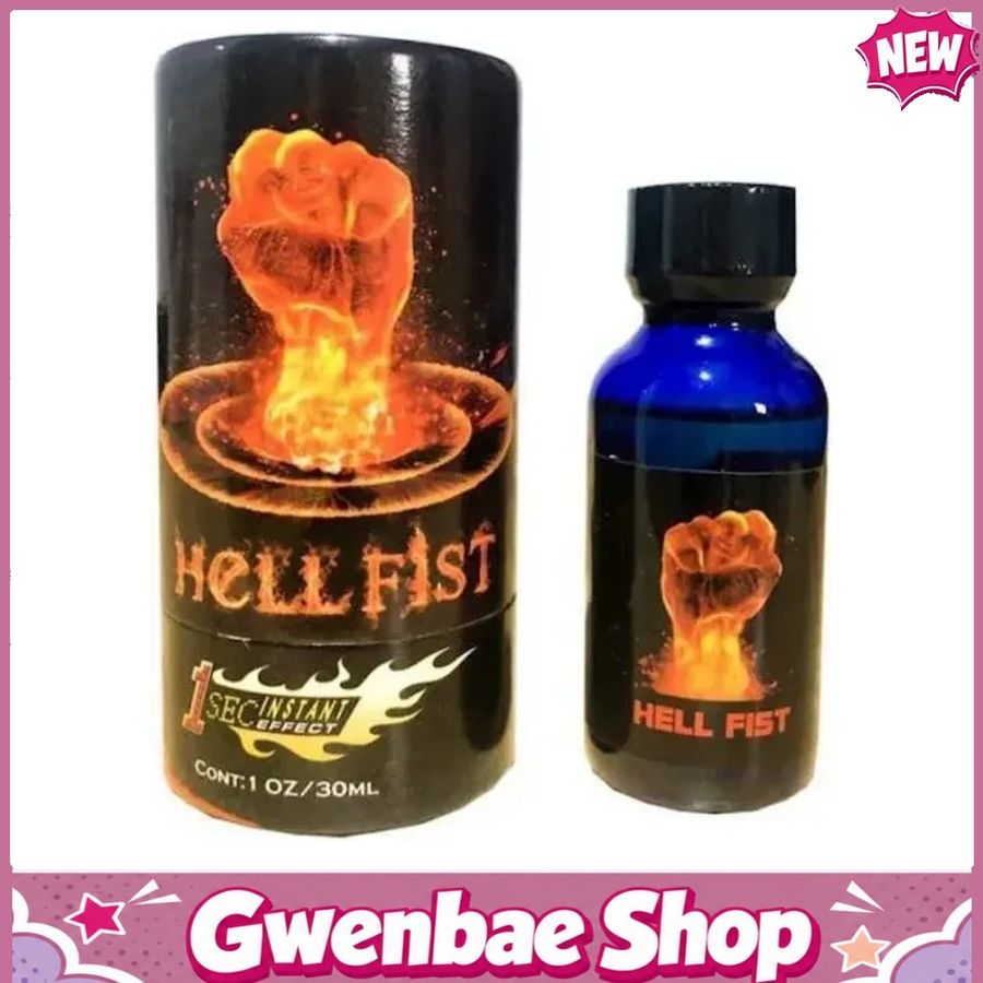 Chai Hít Tăng Khoái Cảm Kích Thích Bao Phê Popper Hell Fist 30ml Kích Thích Mạnh Mẽ Tăng Khoái Cảm - Gwenshop Chính Hãng