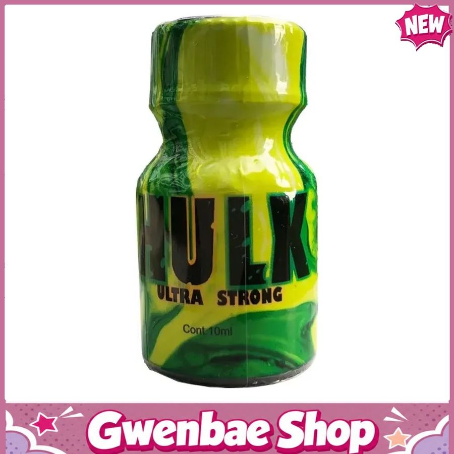Chai Hít Tăng Khoái Cảm Kích Thích Bao Phê Popper Hulk 10ml Mỹ PWD Kích Thích Mạnh Mẽ Đỉnh Cao - Gwenshop Chính Hãng