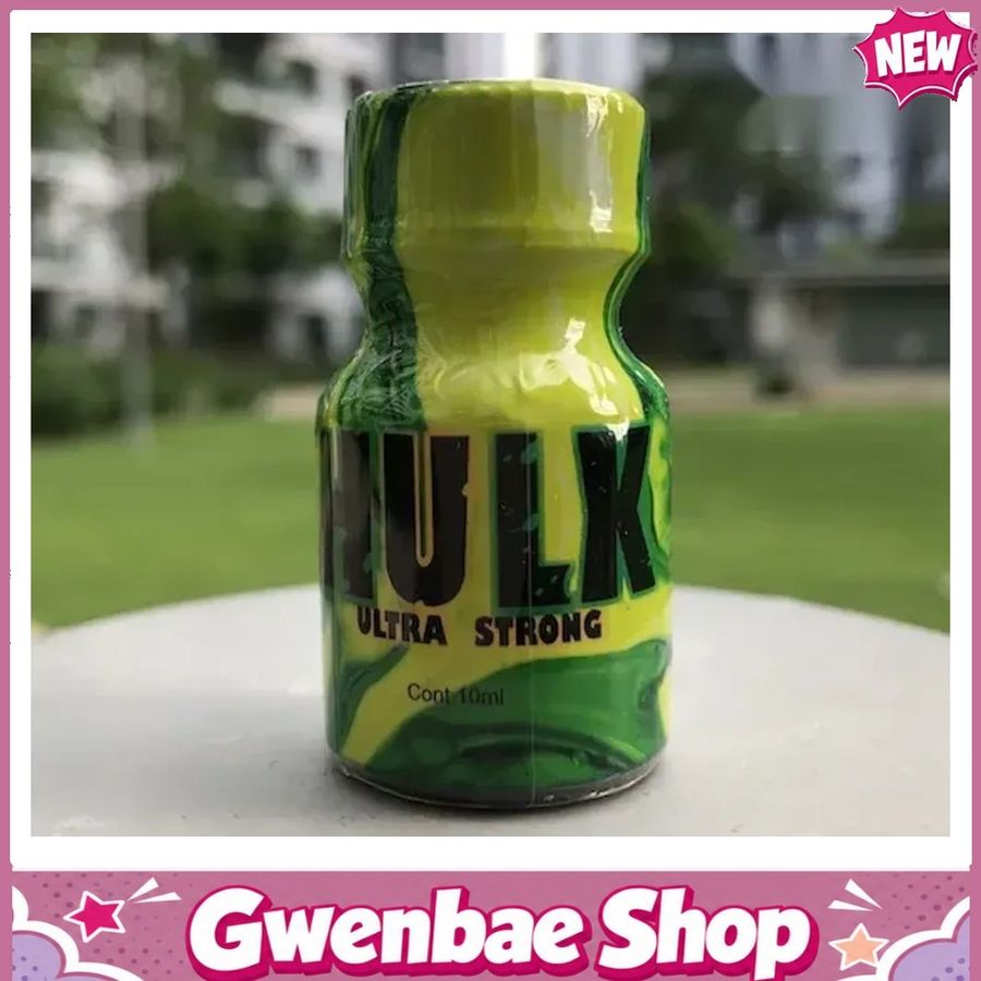 Chai Hít Cực Mạnh Lên Đỉnh Nhanh Popper Hulk 10ml Mỹ PWD Kích Thích Mạnh Mẽ Đỉnh Cao - Gwenshop Chính Hãng