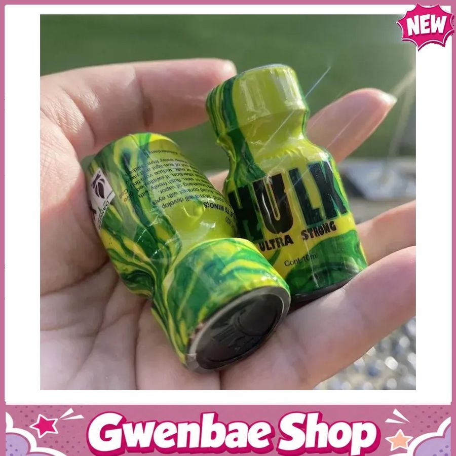 Dung Dịch Hít Tăng Hưng Phấn Khi Yêu Popper Hulk 10ml Mỹ PWD Kích Thích Mạnh Mẽ Đỉnh Cao - Gwenshop Chính Hãng