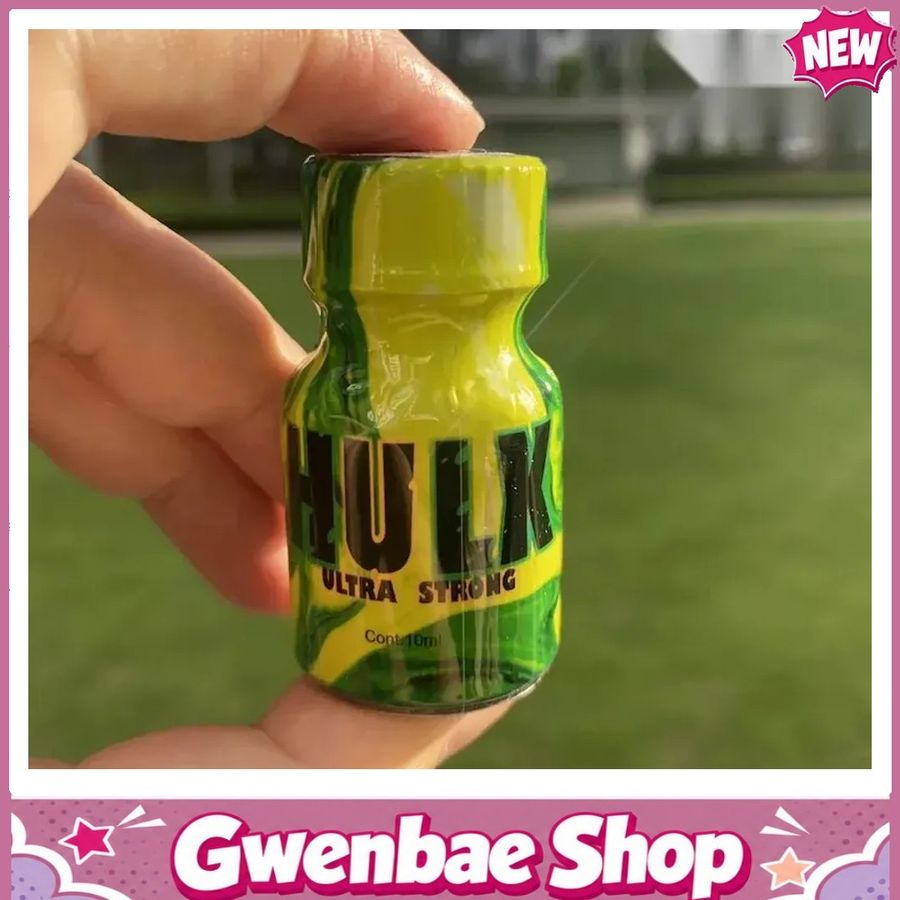 Chai Hít Mê Ly Dành Cho Nam Và Nữ Popper Hulk 10ml Mỹ PWD Kích Thích Mạnh Mẽ Đỉnh Cao - Gwenshop Chính Hãng