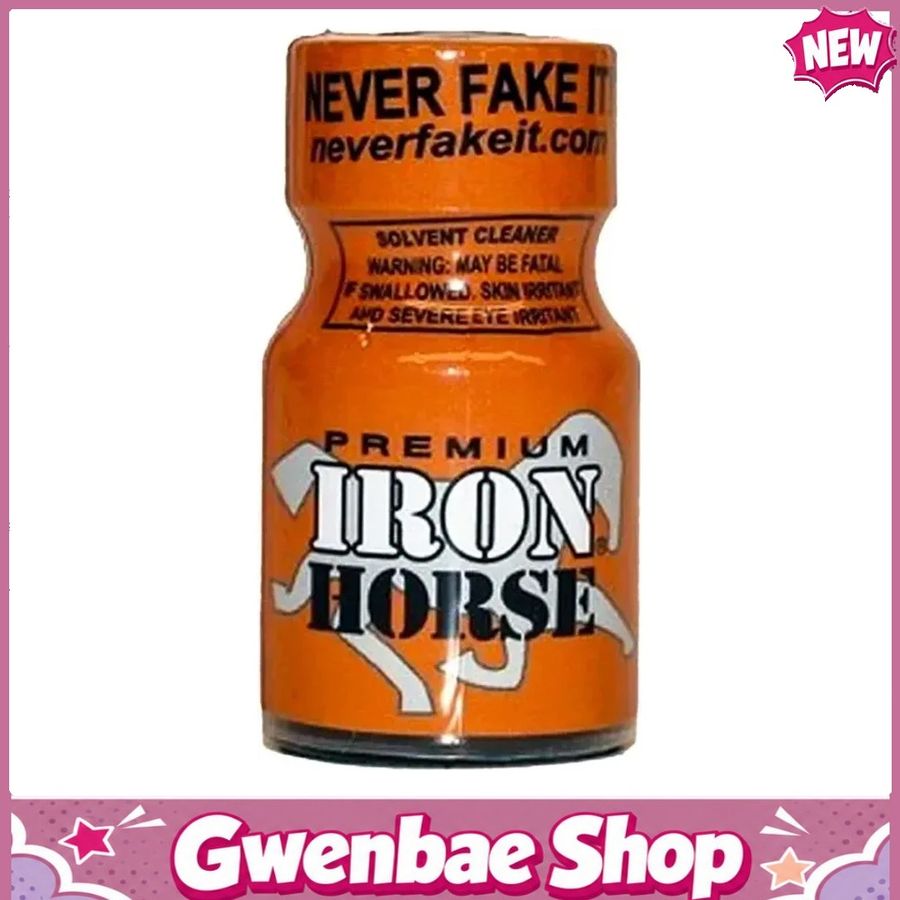 Chai Hít Tăng Khoái Cảm Kích Thích Bao Phê Popper Iron Horse 10ml Mỹ PWD tăng khoái cảm mạnh - Gwenshop Chính Hãng