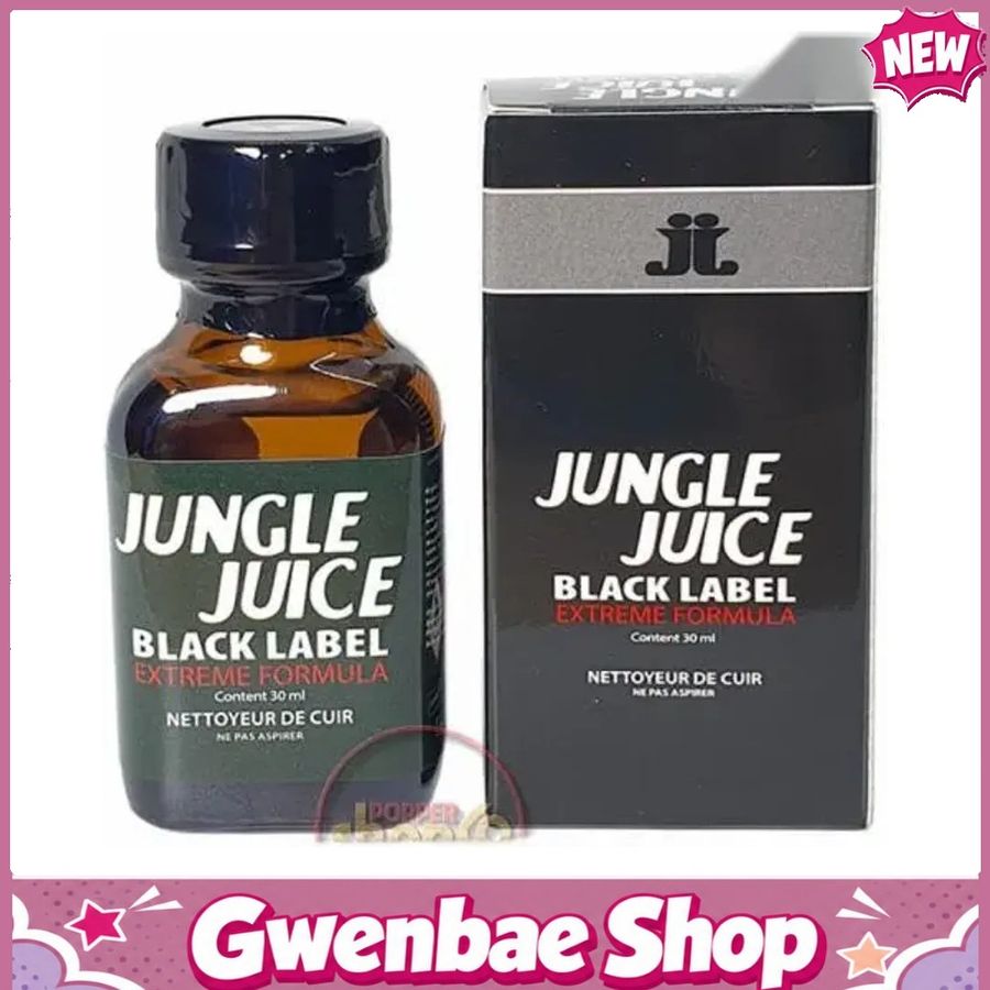 Chai Hít Tăng Khoái Cảm Kích Thích Bao Phê Popper Jungle Juice Black Label 30ml Kích Thích Mạnh Mẽ Hưng Phấn Cực Đỉnh - Gwenshop Chính Hãng