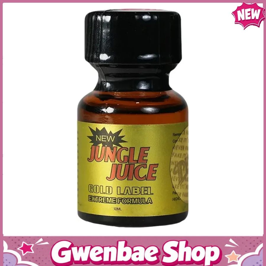 Chai Hít Tăng Khoái Cảm Kích Thích Bao Phê Popper Jungle Juice Gold Label 10ml Chất Lượng Cao - Gwenshop Chính Hãng
