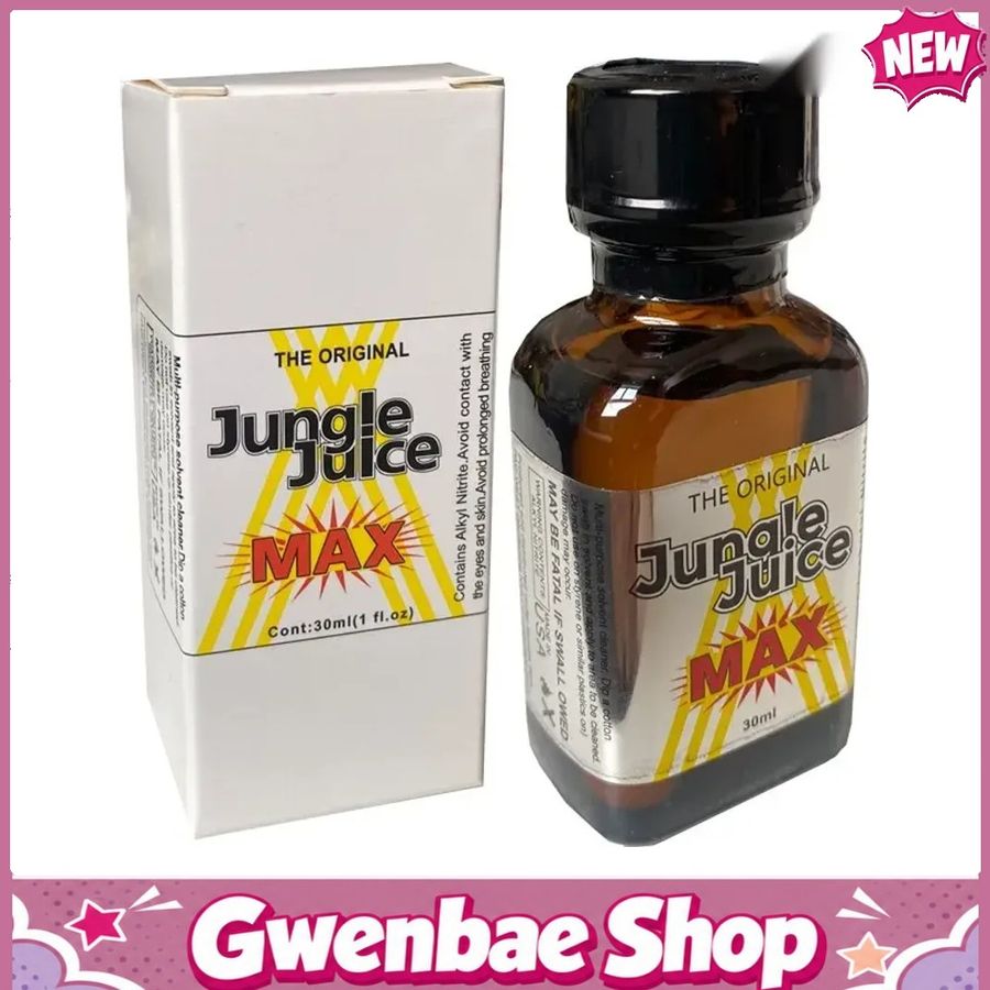 Chai Hít Tăng Khoái Cảm Kích Thích Bao Phê Popper Jungle Juice Max 30ml Mỹ mạnh khích thích cảm xúc - Gwenshop Chính Hãng