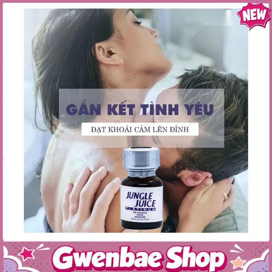 Dung Dịch Hít Tăng Hưng Phấn Khi Yêu Popper Jungle Juice Platinum 10ml hút cực đã hàng - Gwenshop Chính Hãng