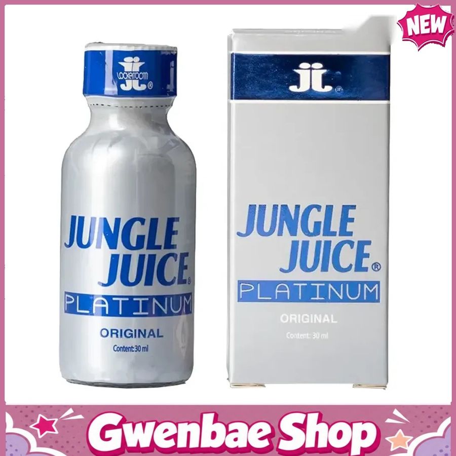 Chai Hít Tăng Khoái Cảm Kích Thích Bao Phê Popper Jungle Juice Platinum 30ml cao cấp hương cuốn hút trải nghiệm sảng khoái - Gwenshop Chính Hãng