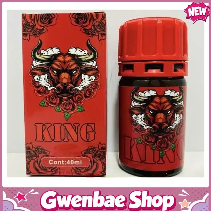 Dung Dịch Hít Tăng Hưng Phấn Khi Yêu Popper King đầu trâu USA 40ml dành cho Top Bot Nam Nữ - Gwenshop Chính Hãng
