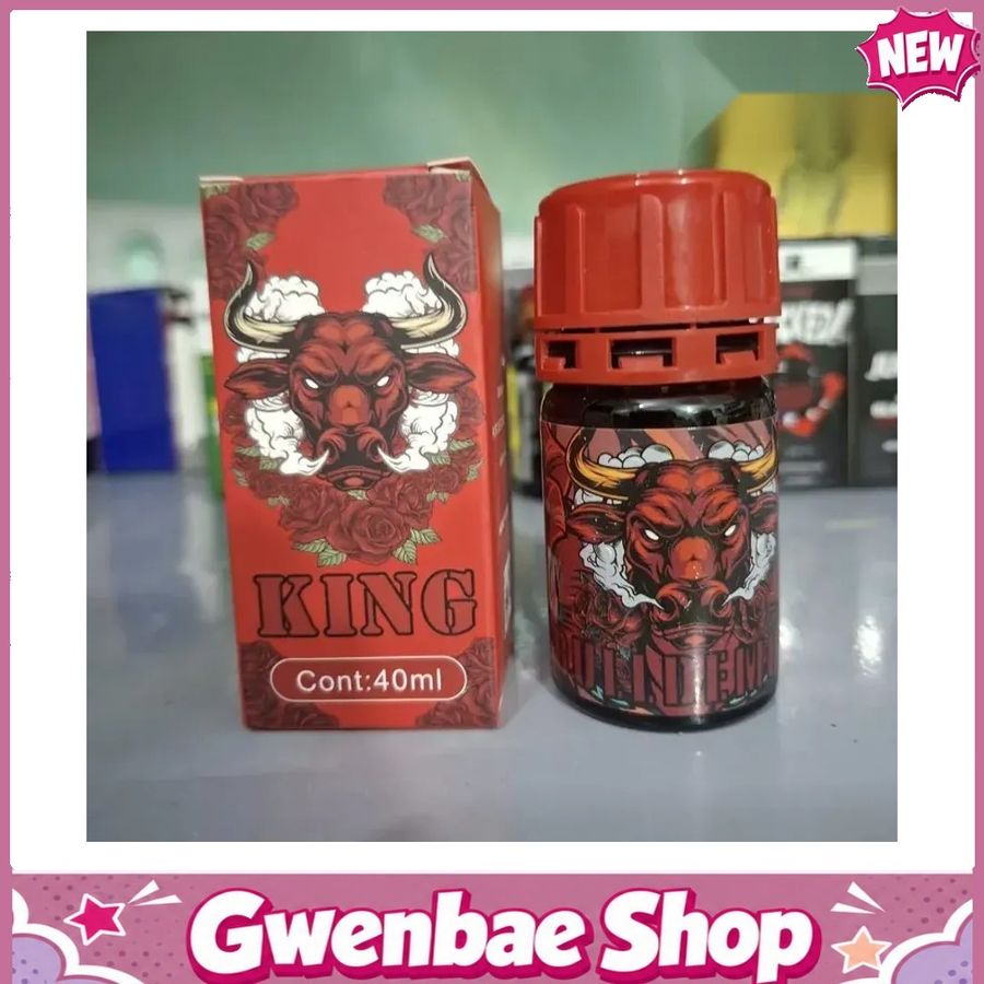 Chai Hít Mê Ly Dành Cho Nam Và Nữ Popper King đầu trâu USA 40ml dành cho Top Bot Nam Nữ - Gwenshop Chính Hãng