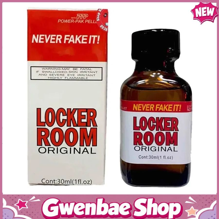 Chai Hít Tăng Khoái Cảm Kích Thích Bao Phê Popper Locker Room Original 30ml kích thích mạnh mẽ - Gwenshop Chính Hãng