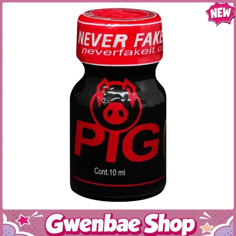 Chai Hít Tăng Khoái Cảm Kích Thích Bao Phê Popper Pig 10ml Mỹ USA PWD mạnh mẽ kích thích - Gwenshop Chính Hãng